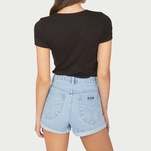 Rolla’s High Rise Slim Straight Duster Shorts